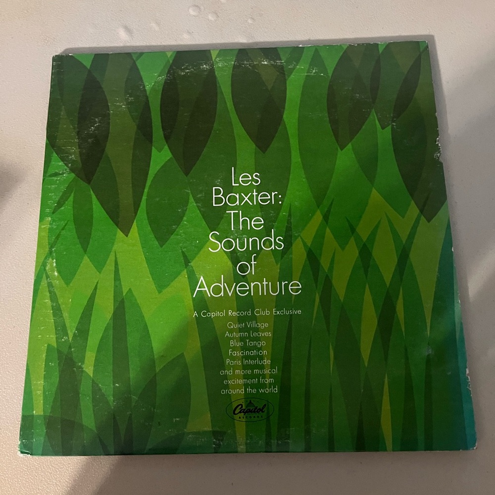 Les Baxter The Sounds of Adventure Vinyl Album